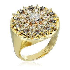 Noir Jewelry Heavenly Ornaments Ring, Size 6 NEW